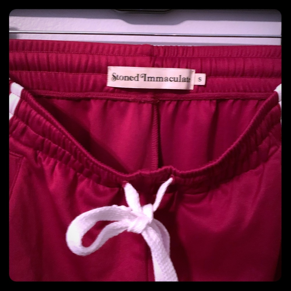 Stoned immaculate Farrah Fawcett track pants NEW